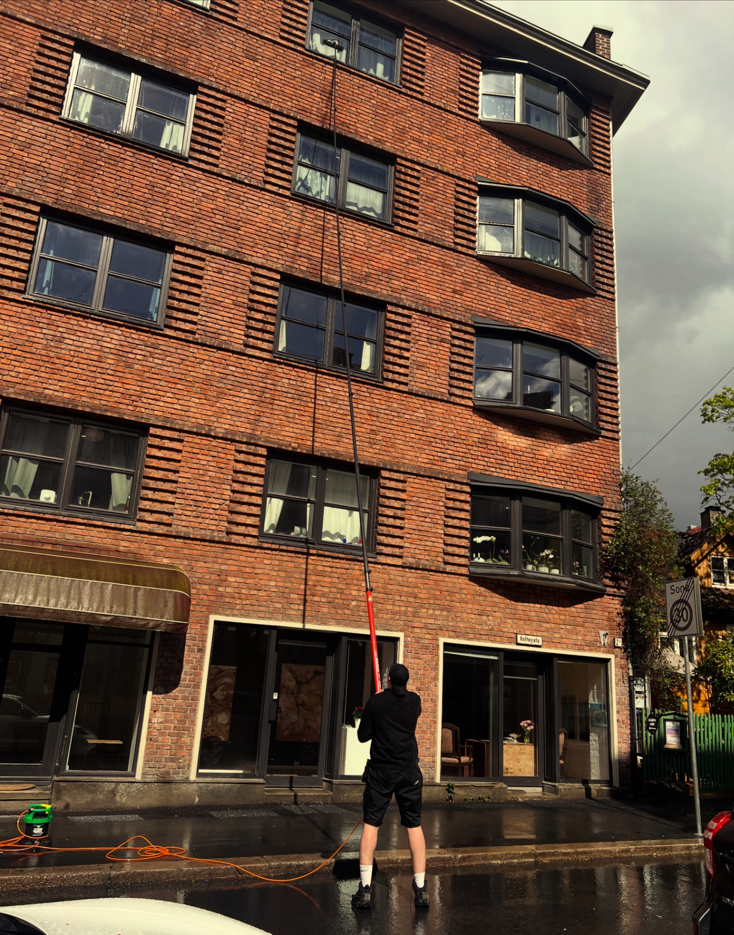 Eldre bygård på Frogner